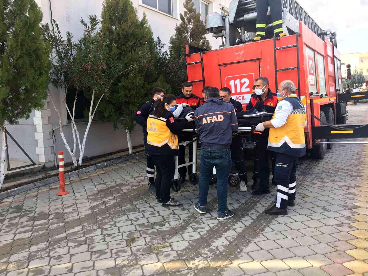 Son dakika haberi | Ağız ve Diş Sağlığı Hastanesinde yangın tatbikatı