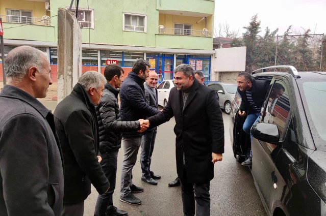 AK Parti Mardin İl Başkanı Kılıç, Mazıdağı ilçesini ziyaret etti