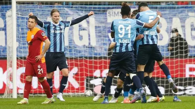 Galatasaray, deplasmanda Adana Demirspor'a 2-0 mağlup oldu