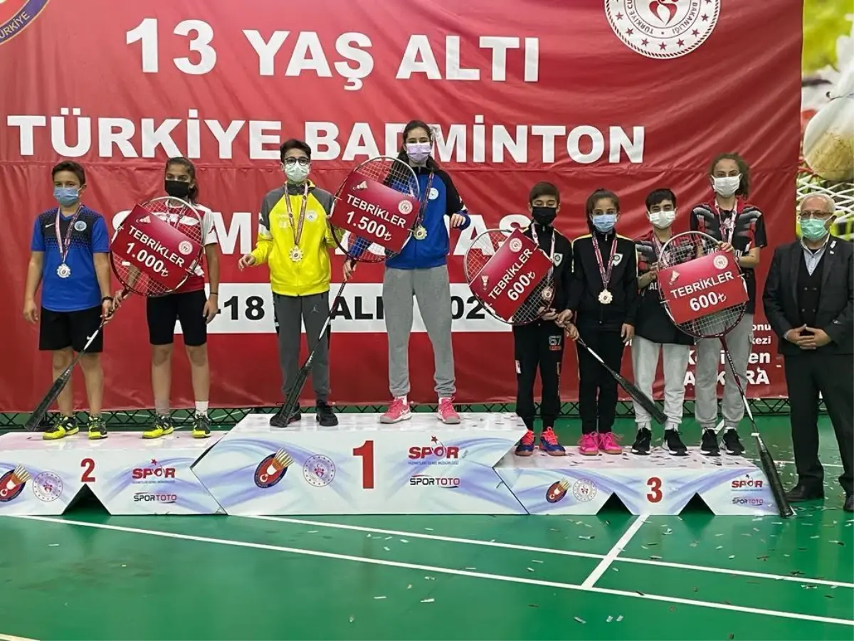 Badmintoncularımız, Karışık Çiftlerde Türkiye Üçüncüsü