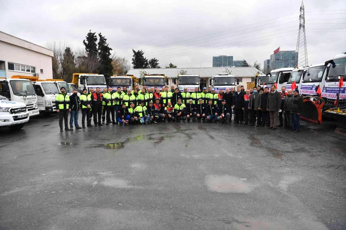 Bahçelievler\'de kış koşullarına karşı tüm ekipler hazır