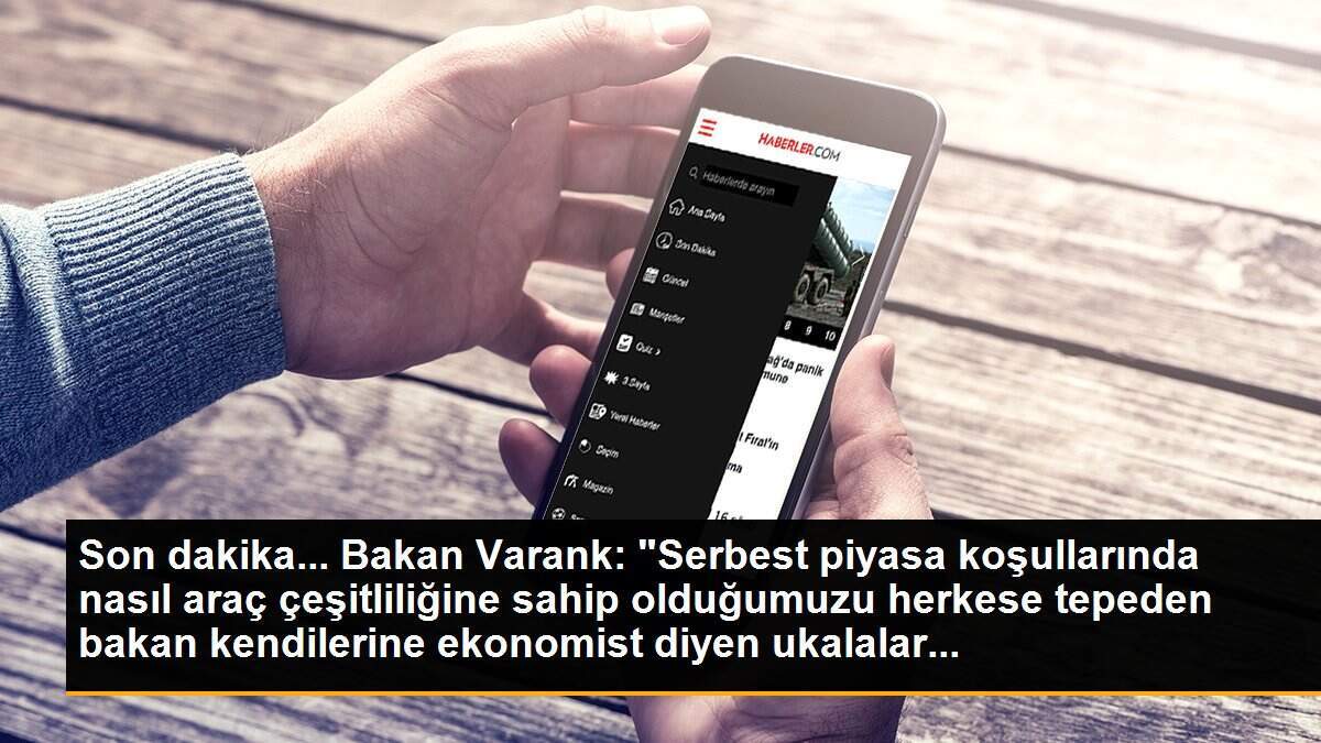 Son dakika... Bakan Varank: "Serbest piyasa koşullarında nasıl araç çeşitliliğine sahip olduğumuzu herkese tepeden bakan kendilerine ekonomist diyen ukalalar...