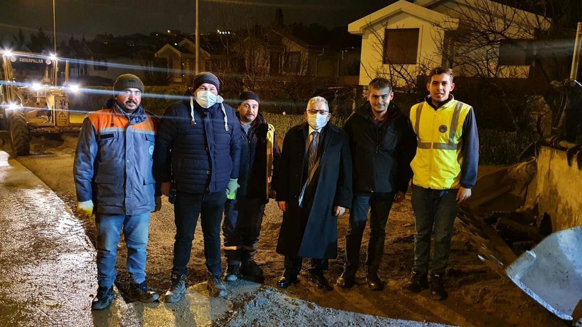 Başkan Büyükkılıç, Gece Gündüz Demeden Yatırımları Yerinde Denetliyor