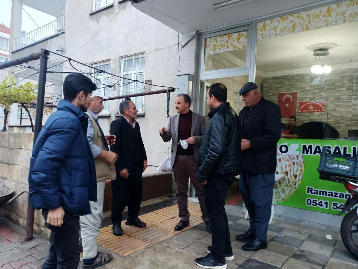 BAŞKANIMIZ YEŞİLYURT MAHALLESİ\'NDE…