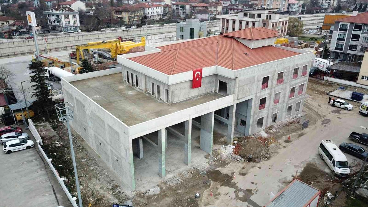 Bölgenin en modern hizmet binası olacak