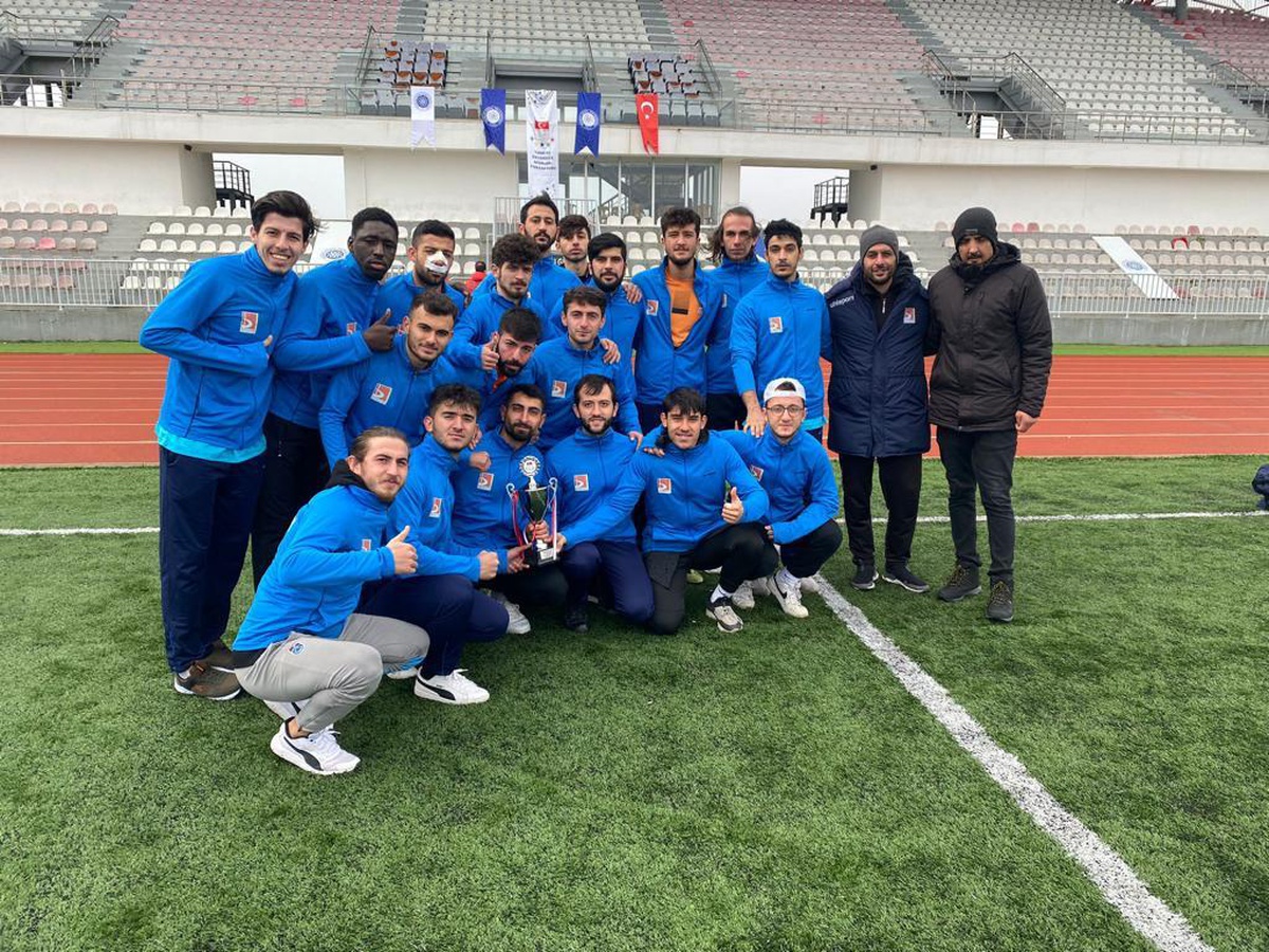 BŞEÜ futbol takımı, Ünilig 2. Lig futbol müsabakalarında ikinci oldu