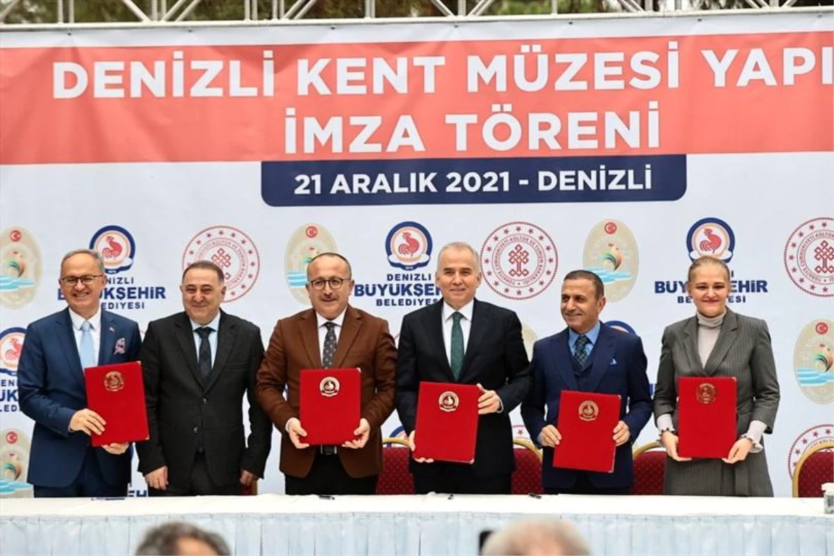 Denizli Kent Müzesi için imzalar atıldı