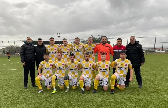 Edirne'de 21-0 sonuçlanan amatör maç skoru dikkati çekti