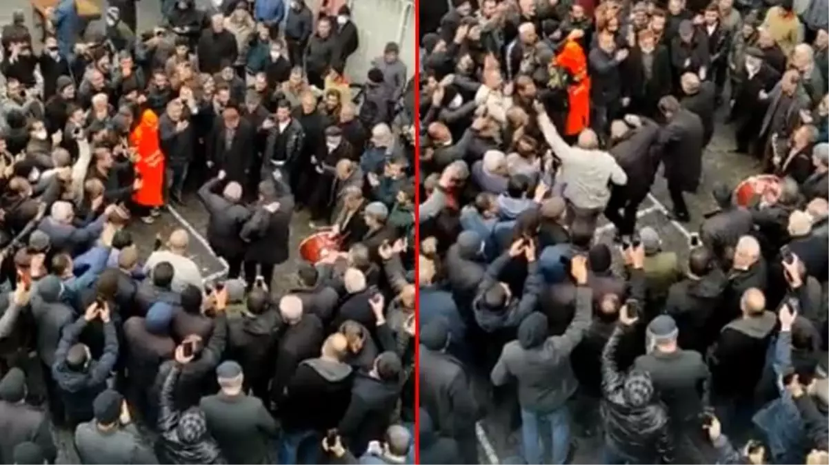 Esnaf doların 12 liraya düşmesini 'Recep Tayyip Erdoğan' tezahüratları eşliğinde halay çekerek kutladı