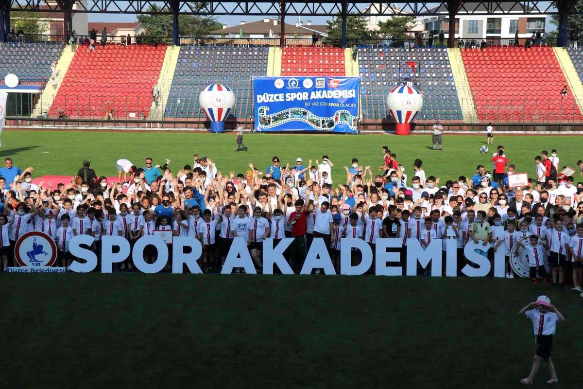 Geleceğin sporcuları Düzce\'den çıkacak