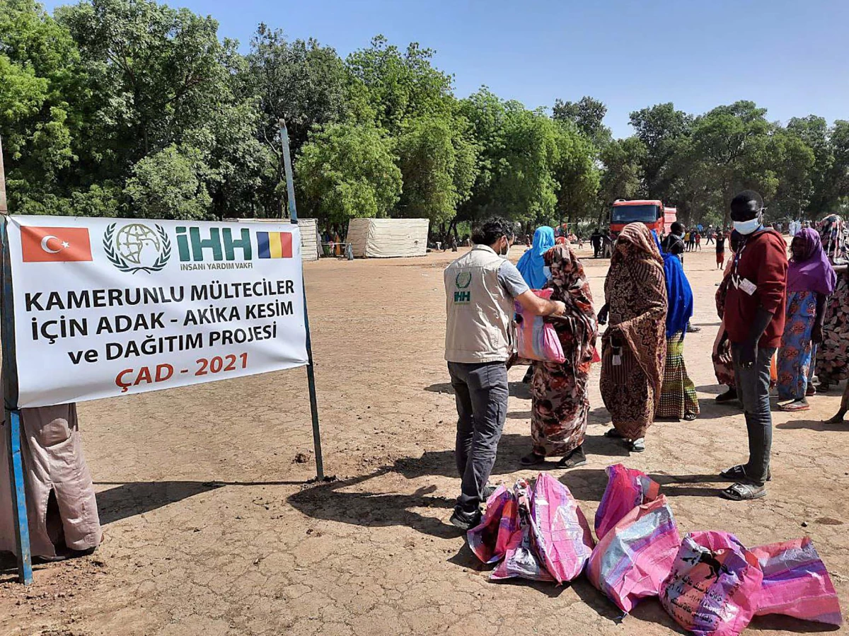 İHH\'dan Çad\'daki Kamerunlu mültecilere acil yardım