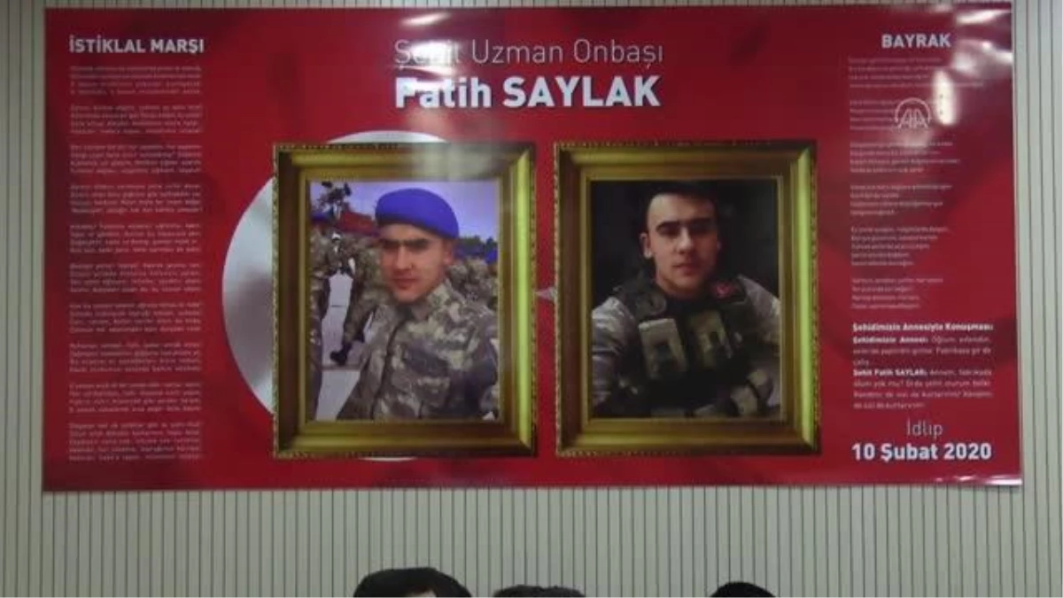 KAHRAMANMARAŞ - İdlib şehidi Fatih Saylak\'ın ismi konferans salonunda yaşatılacak