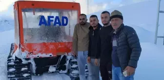 Konya'da kar yağışı nedeniyle yaylada mahsur kalan 3 genç, AFAD ekiplerince kurtarıldı