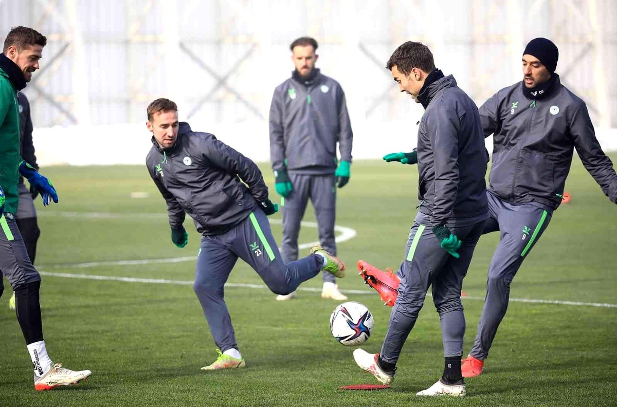Konyaspor\'da, Hatayspor maçı hazırlıkları tamamlandı