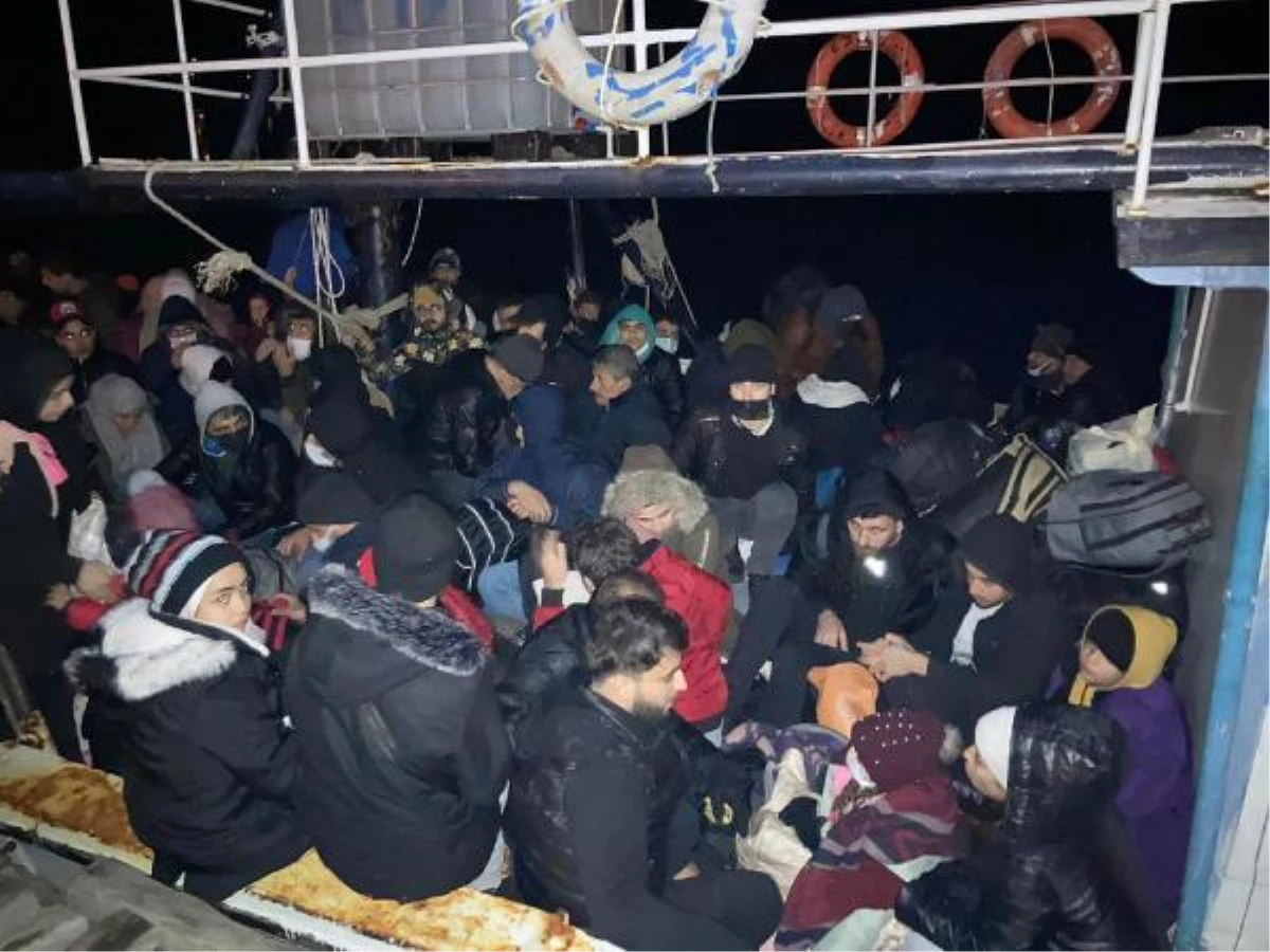 Köyceğiz\'de 100 kaçak göçmen ve organizatör yakalandı