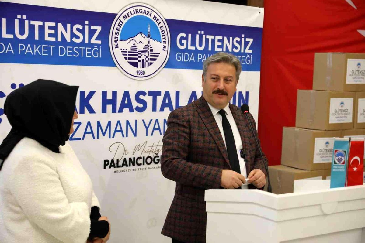 Melikgazi Belediyesi\'nin Çölyak hastalarına desteği dürüyor