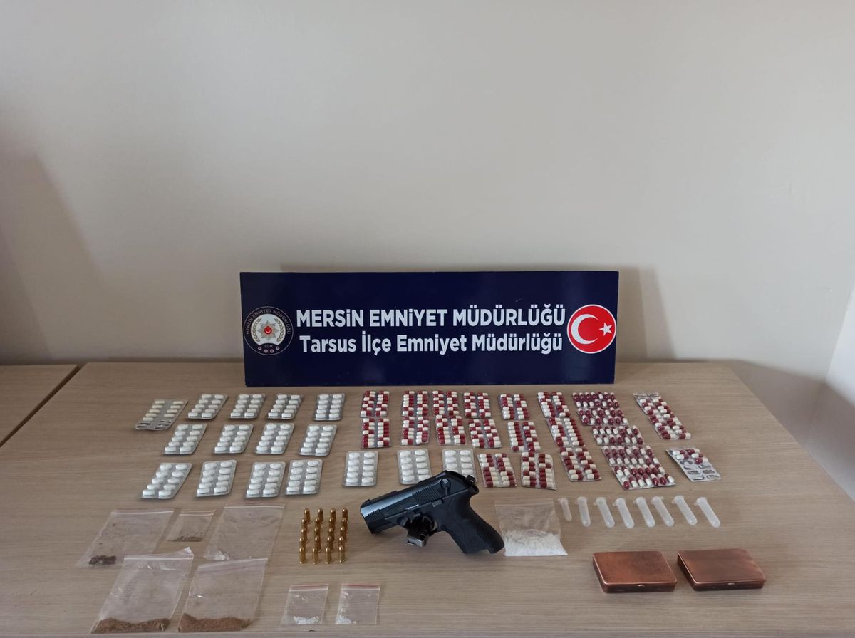 Mersin\'de uyuşturucu operasyonunda 11 şüpheli yakalandı