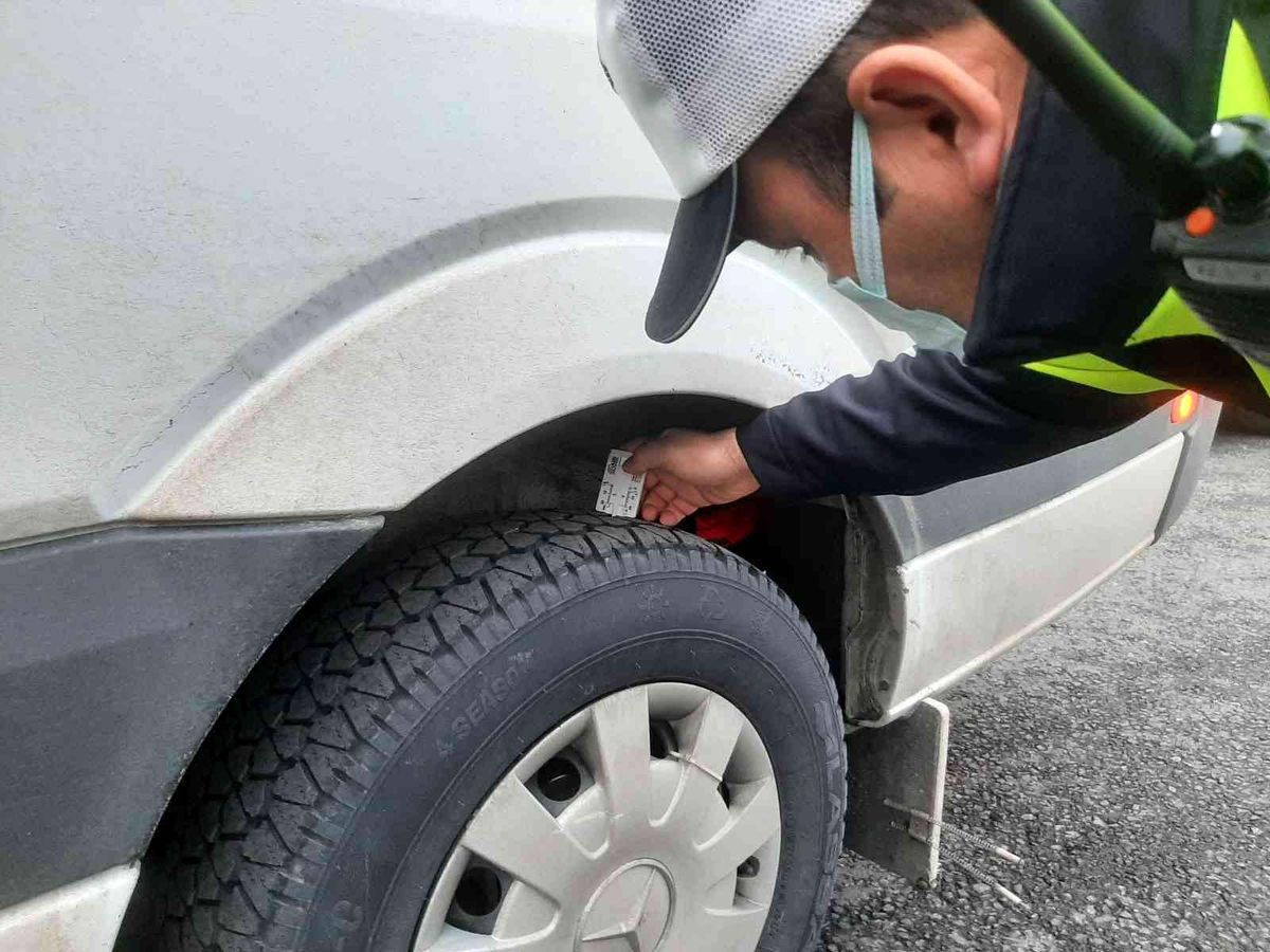 Ordu\'da kış lastiği denetimleri devam ediyor