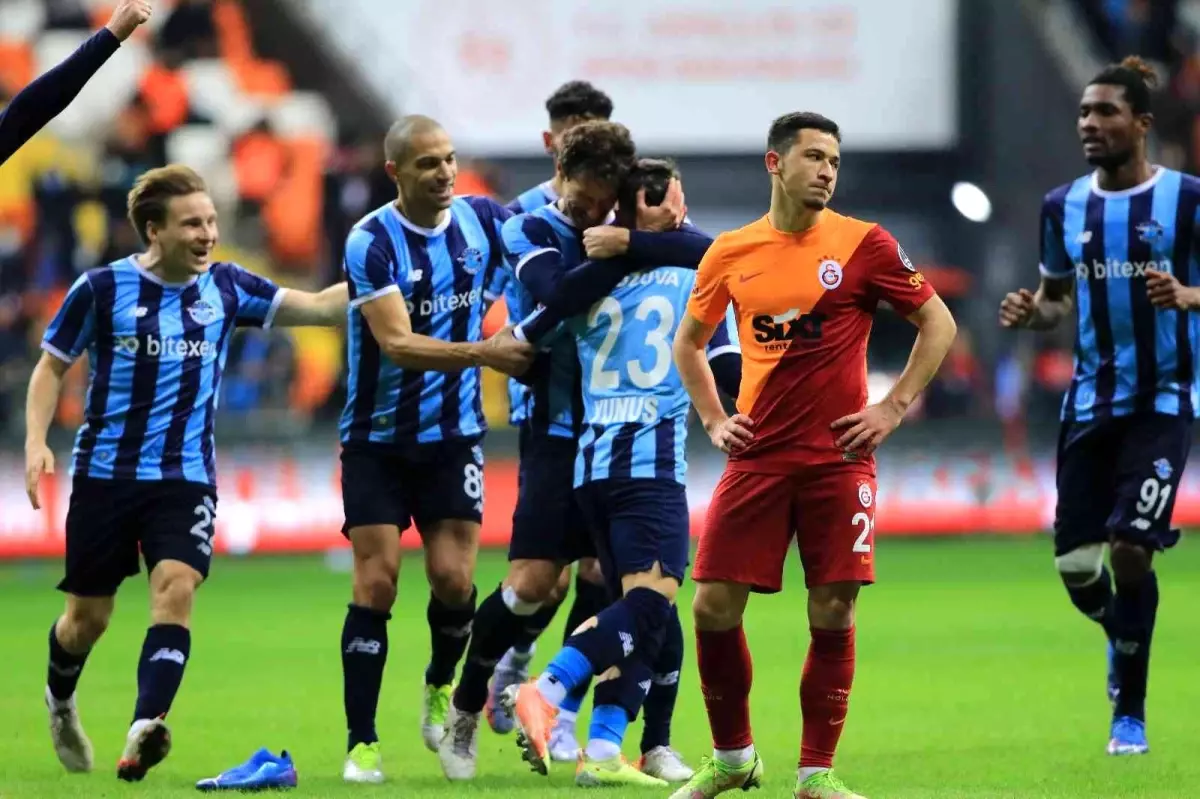 Spor Toto Süper Lig: Adana Demirspor: 2 - Galatasaray: 0 (Maç sonucu)