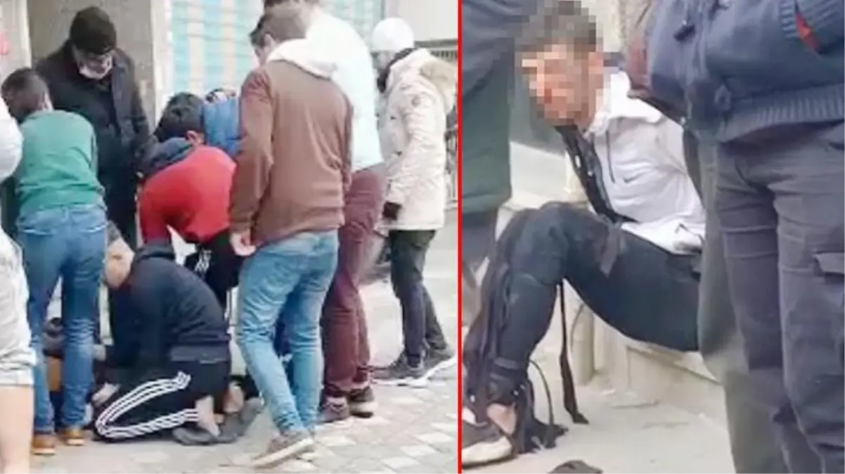 Ev ev gezip hırsızlık yapan 2 şüpheli, vatandaşlardan meydan dayağı yedi