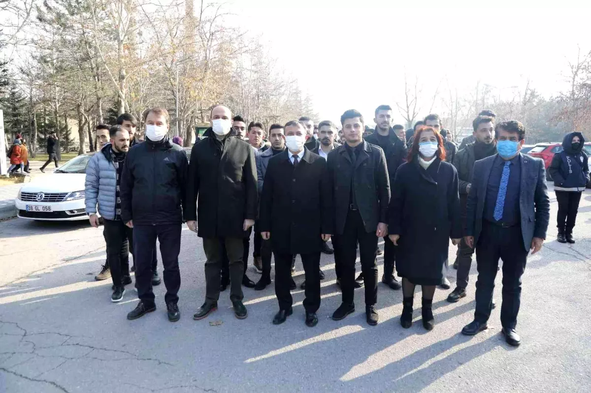 Son dakika haber! ERÜ Rektörü Çalış, "Sarıkamış Şehitlerini Anma Yürüyüşüne" destek verdi