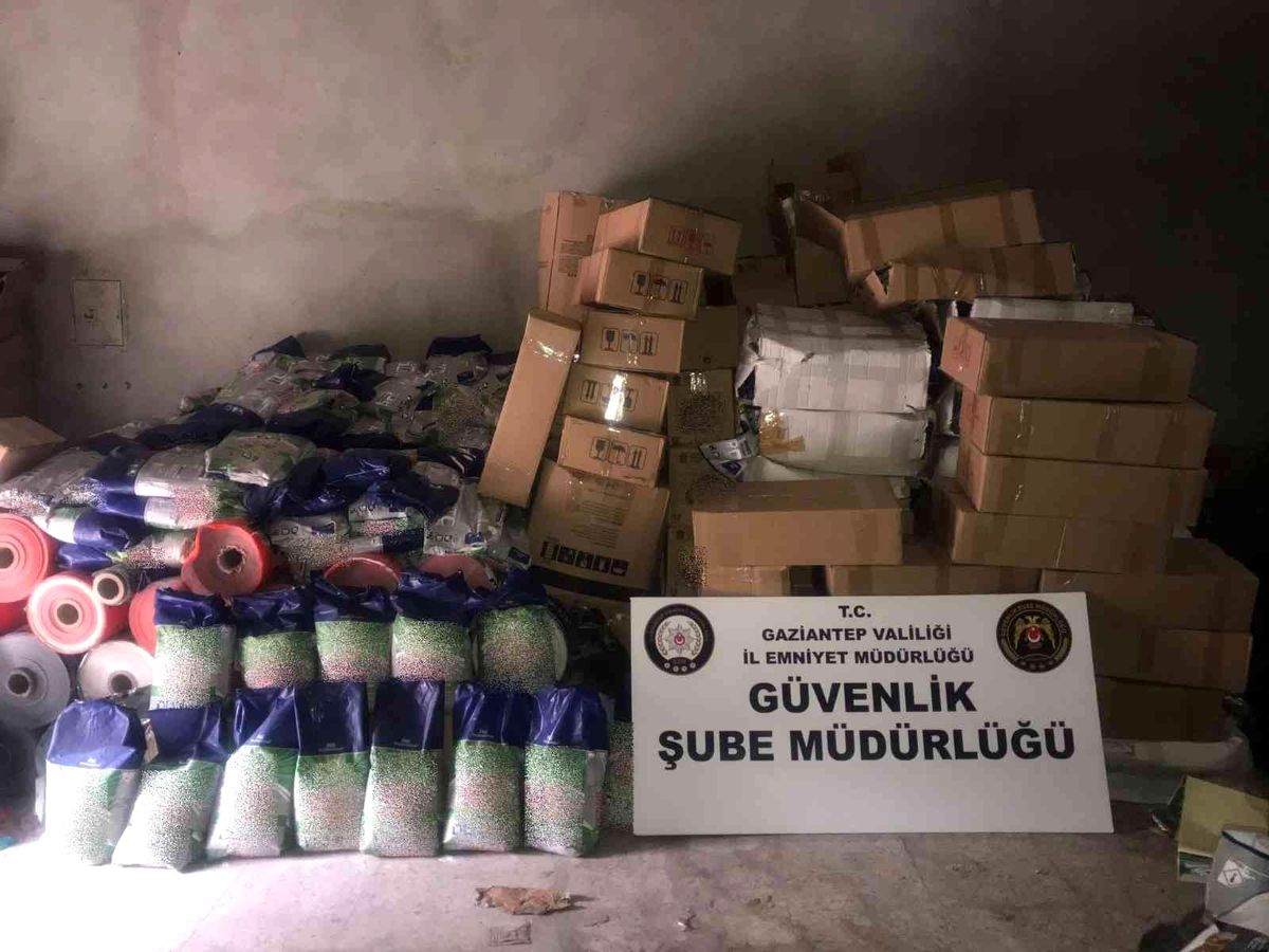 Gaziantep\'te 3 milyon lira değerinde sahte deterjan ele geçirildi