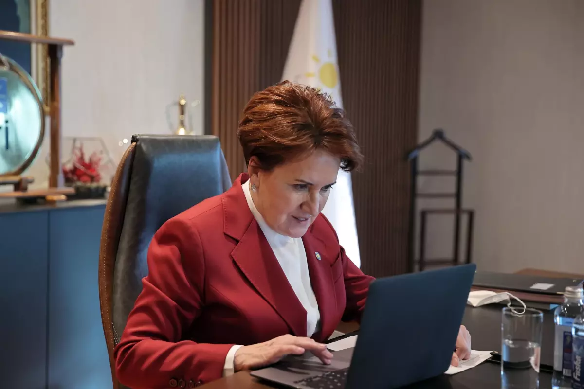İYİ Parti Genel Başkanı Akşener, AA'nın 'Yılın Fotoğrafları' oylamasına katıldı