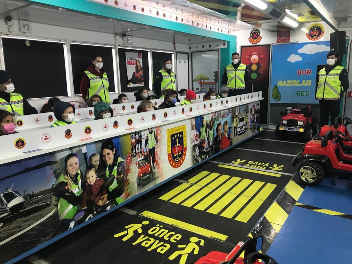 Son dakika! Jandarmadan trafik güvenliği eğitimi