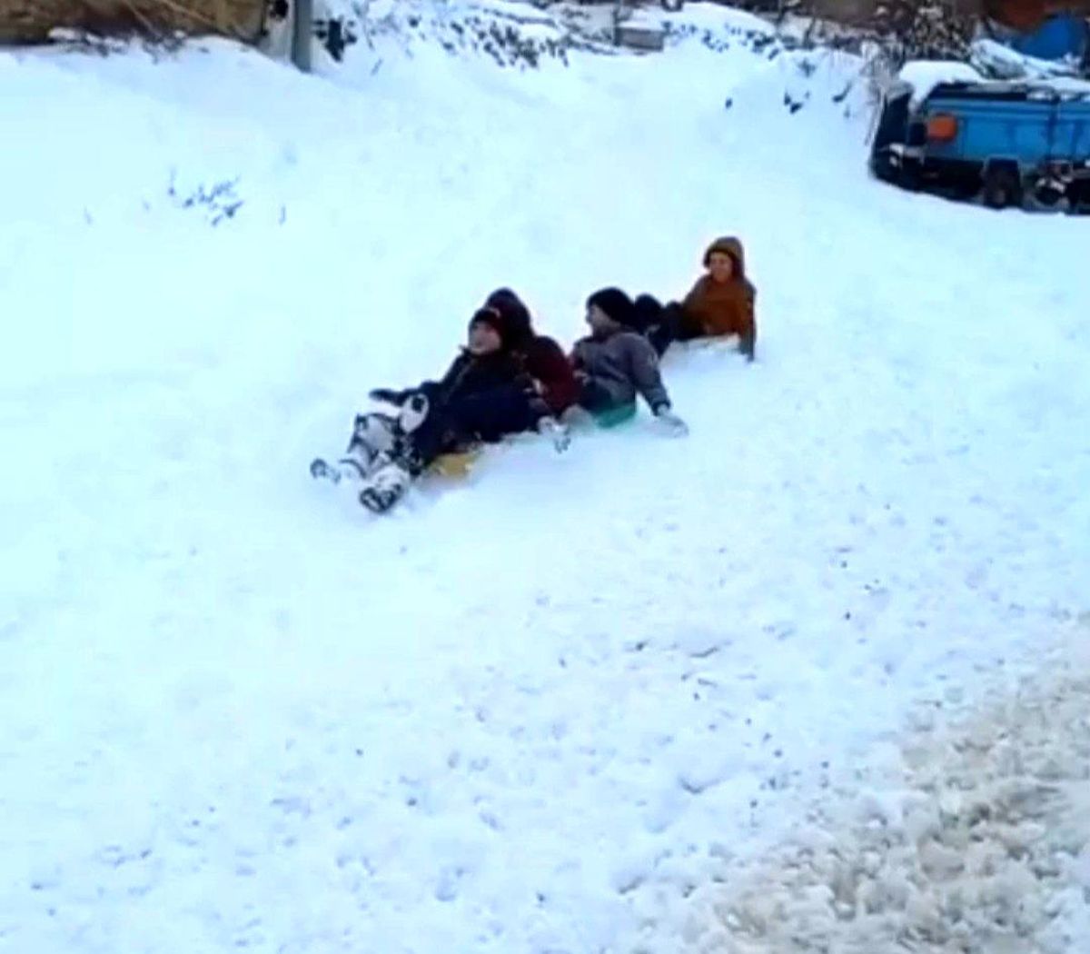 Kar yağışı en çok onlara yaradı