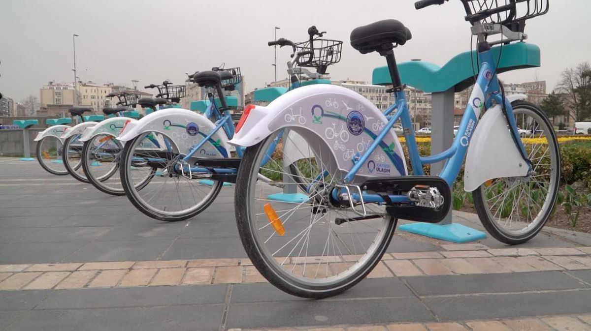 Kayserililer şehir içi ulaşımda bisikletle 2,9 milyon kilometre pedal çevirdi