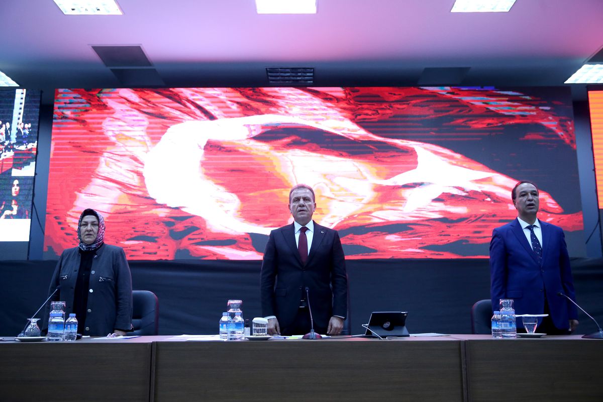 Mersin Büyükşehir Belediyesi meclisi olağanüstü toplantı