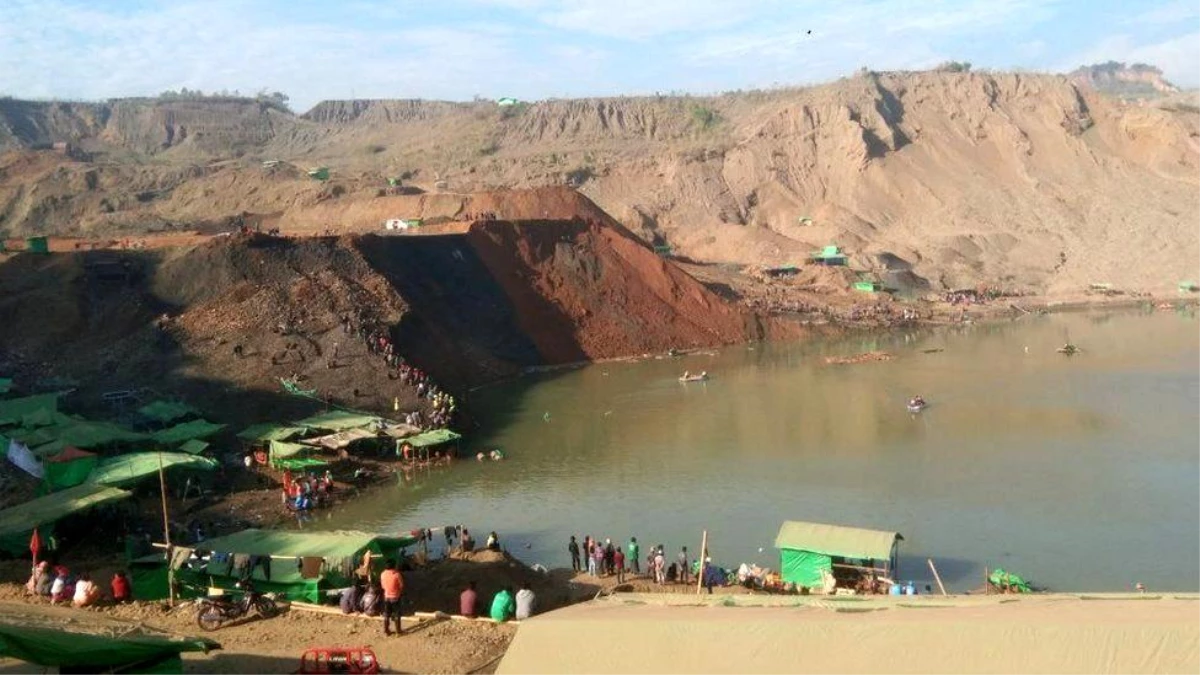 Myanmar\'da yeşim taşı madeninde heyelan: 100\'e yakın kişi kayıp