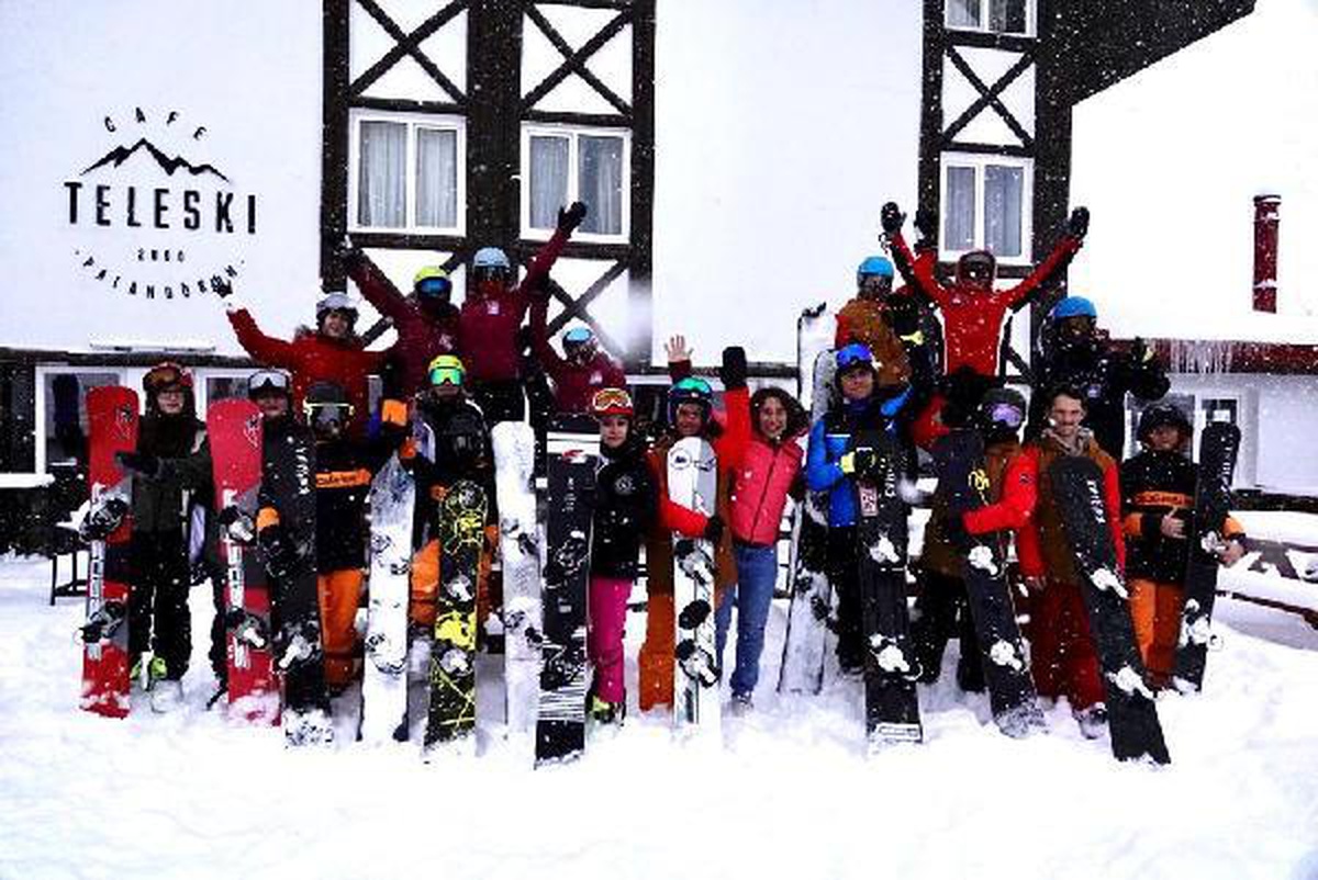 Snowboard milli takımlarının Erzurum kampı devam ediyor