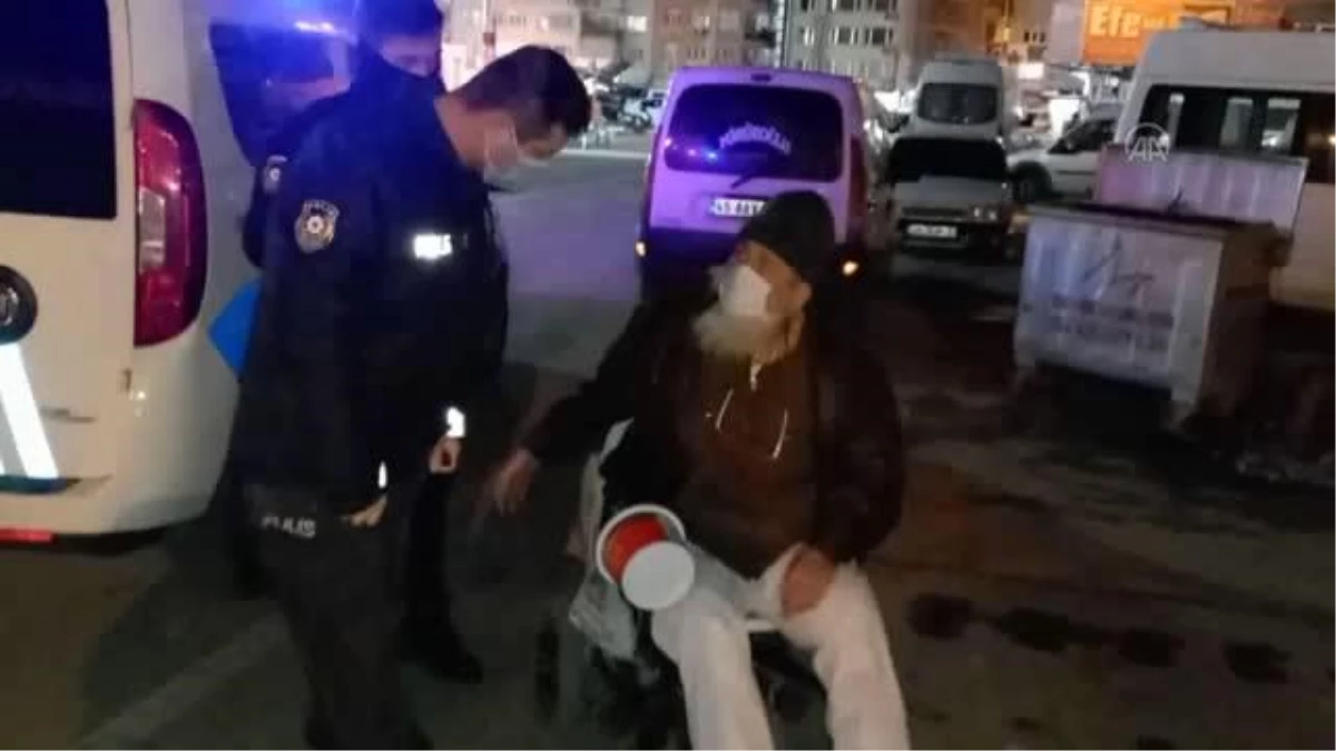 Tekerlekli sandalyesinin aküsü biten engelli vatandaşın yardımına polis ve itfaiye koştu