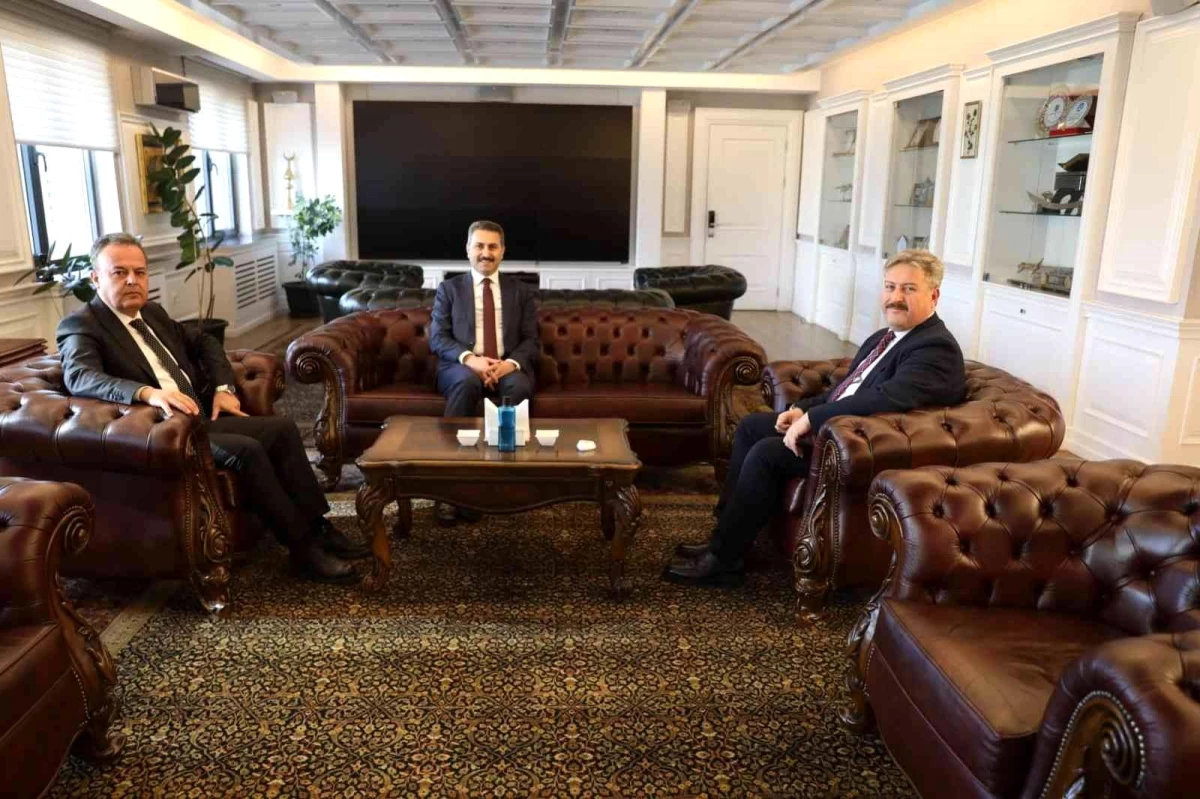 Tokat Belediye Başkanından Başkan Palancıoğlu\'na ziyaret
