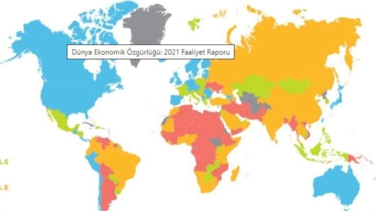 Türkiye, global özgürlükler raporunda 165 ülke arasında 139\'uncu