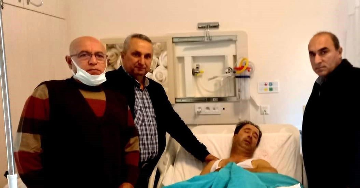 Ukraynalı yolcunun demir çubukla saldırdığı halk otobüsü şoförü hastanelik oldu