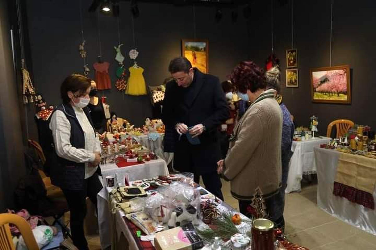 Üreten kadınlara Belediye Başkanı Tosun' dan ziyaret