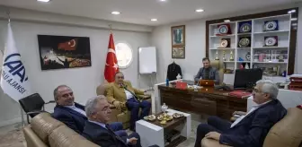 AK Parti Erzurum İl Başkanı Öz'den AA Erzurum Bölge Müdürü Bekar'a ziyaret