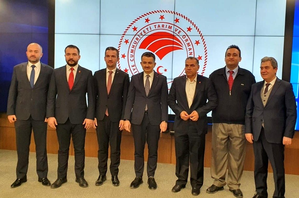 Son dakika haberi | Başkan Ödül, Bakan Pekdemirli\'ye veterinerlerin sorunlarını anlattı