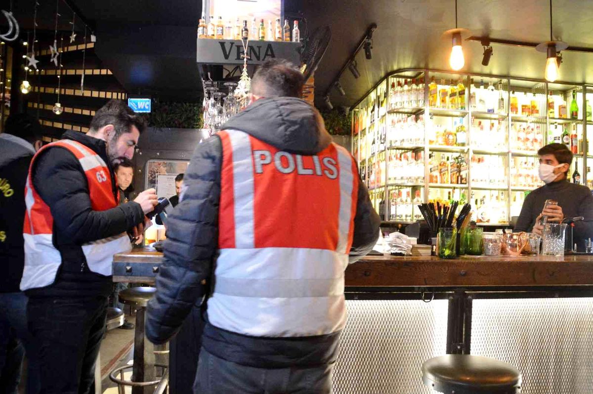 Beşiktaş'ta alkollü mekanlara denetim gerçekleştirildi