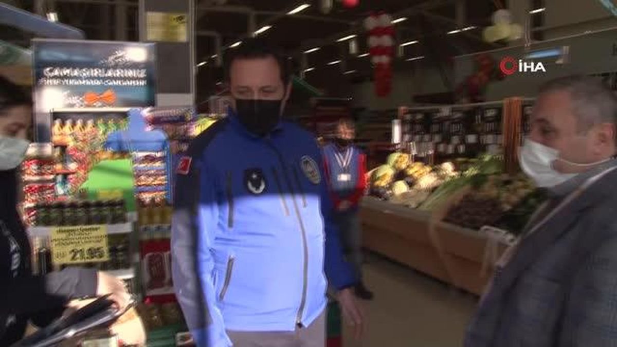 Çekmeköy'de marketlerde fiyat denetimi