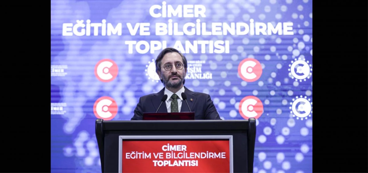 Cumhurbaşkanlığı İletişim Başkanı Altun: "CİMER devletin, milletin sorununu çözmesinin en somut örneklerinden biridir"