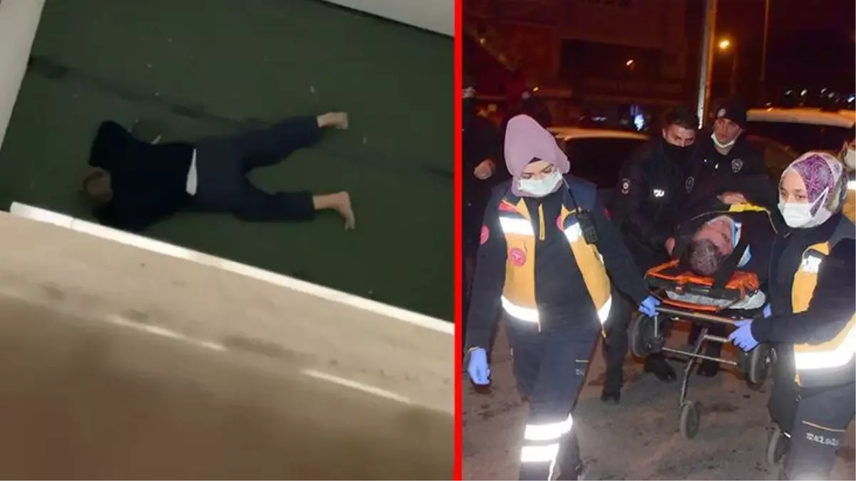 Gece yarısı tuvalet kapısı ile pencereyi karıştıran adam apartman boşluğuna düştü