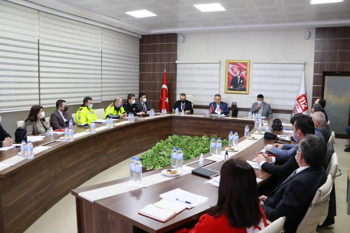 Kış tedbirleri koordinasyon kurulu toplantısı yapıldı
