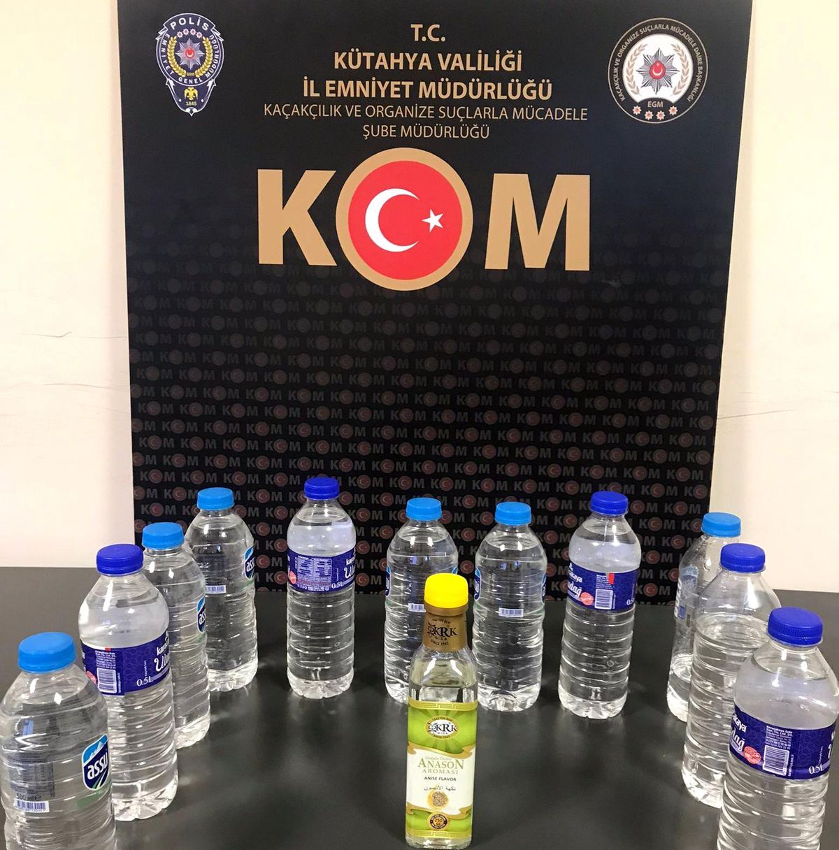 Kütahya\'da sahte içki operasyonu