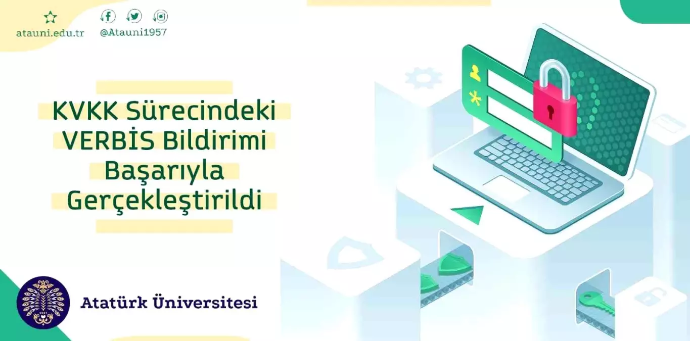 KVKK sürecindeki verbis bildirimi başarıyla gerçekleştirildi