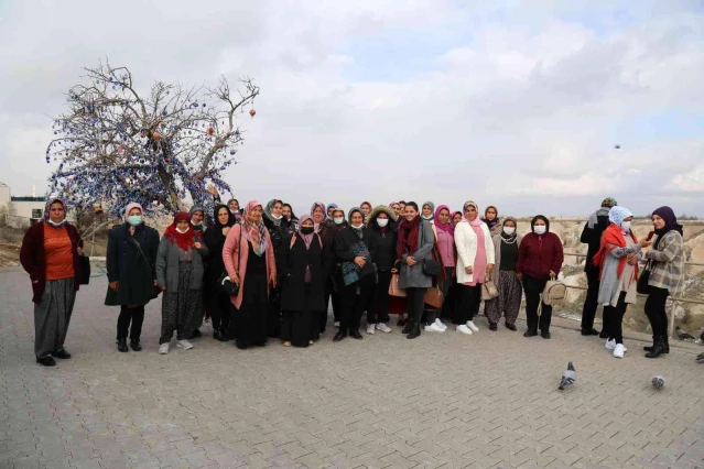 Mezitli Belediyesinden üretici kadınlara Kapadokya gezisi