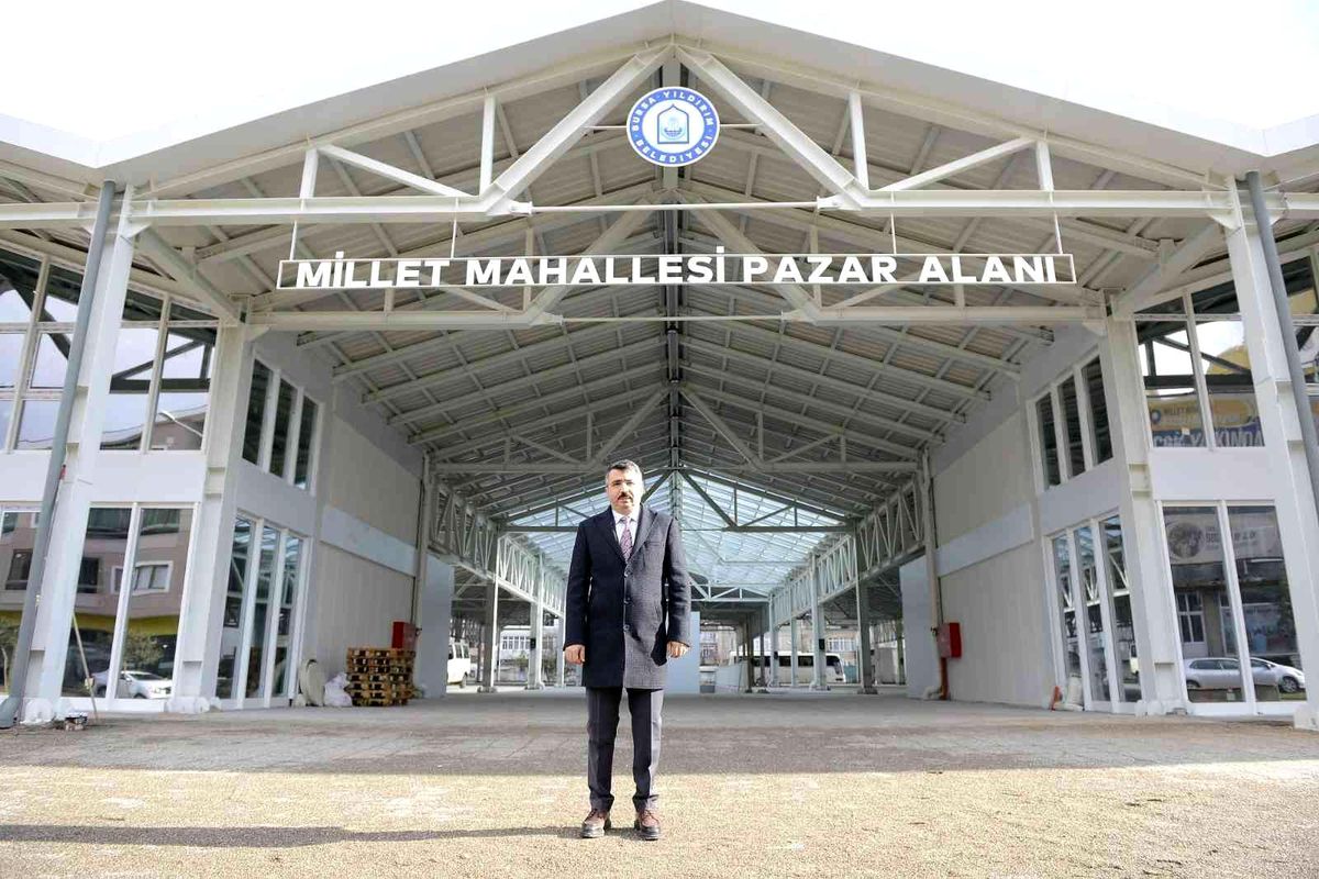 \'Millet\'e modern pazar yeri