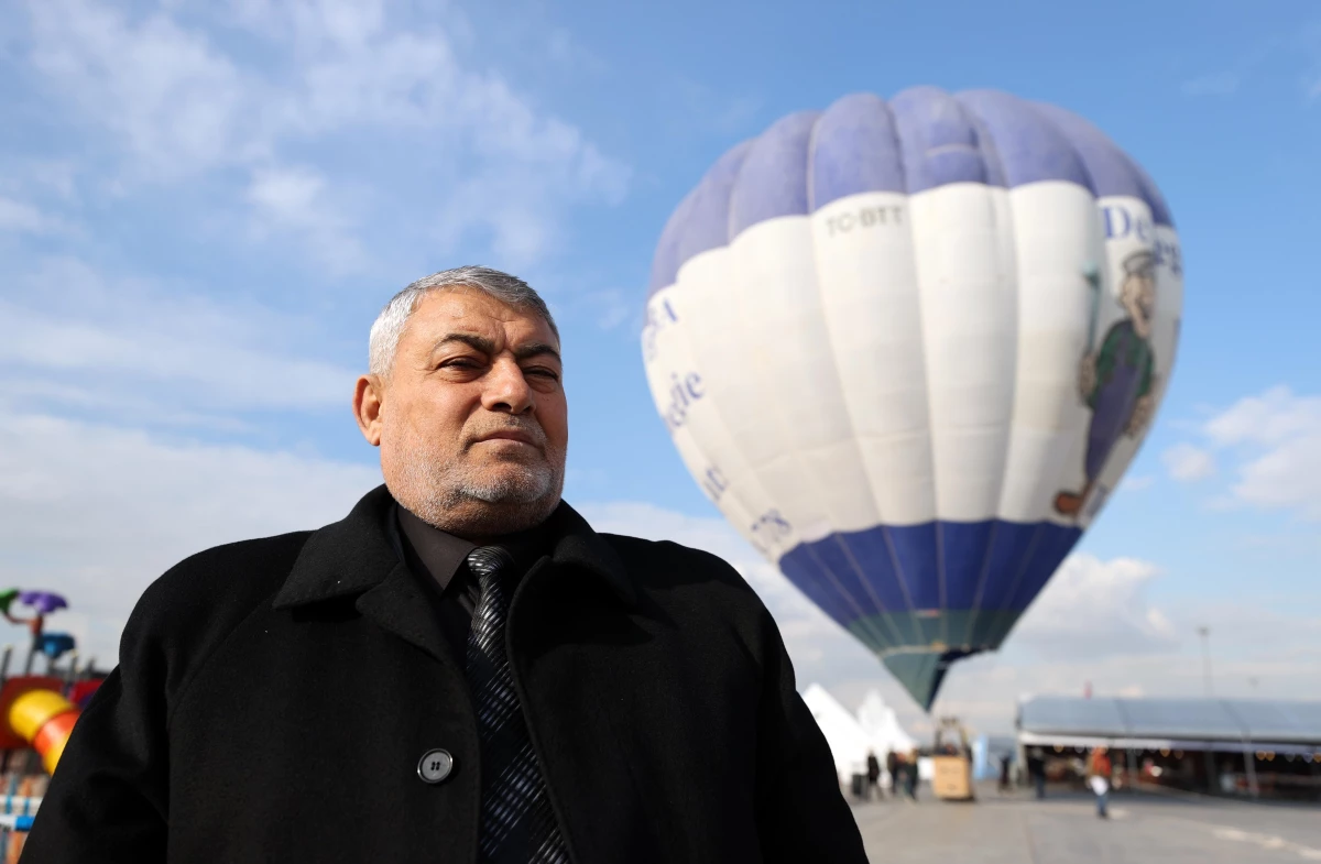 Nevşehir\'in sembolü sıcak hava balonu, tanıtım için İstanbul semalarında havalandı